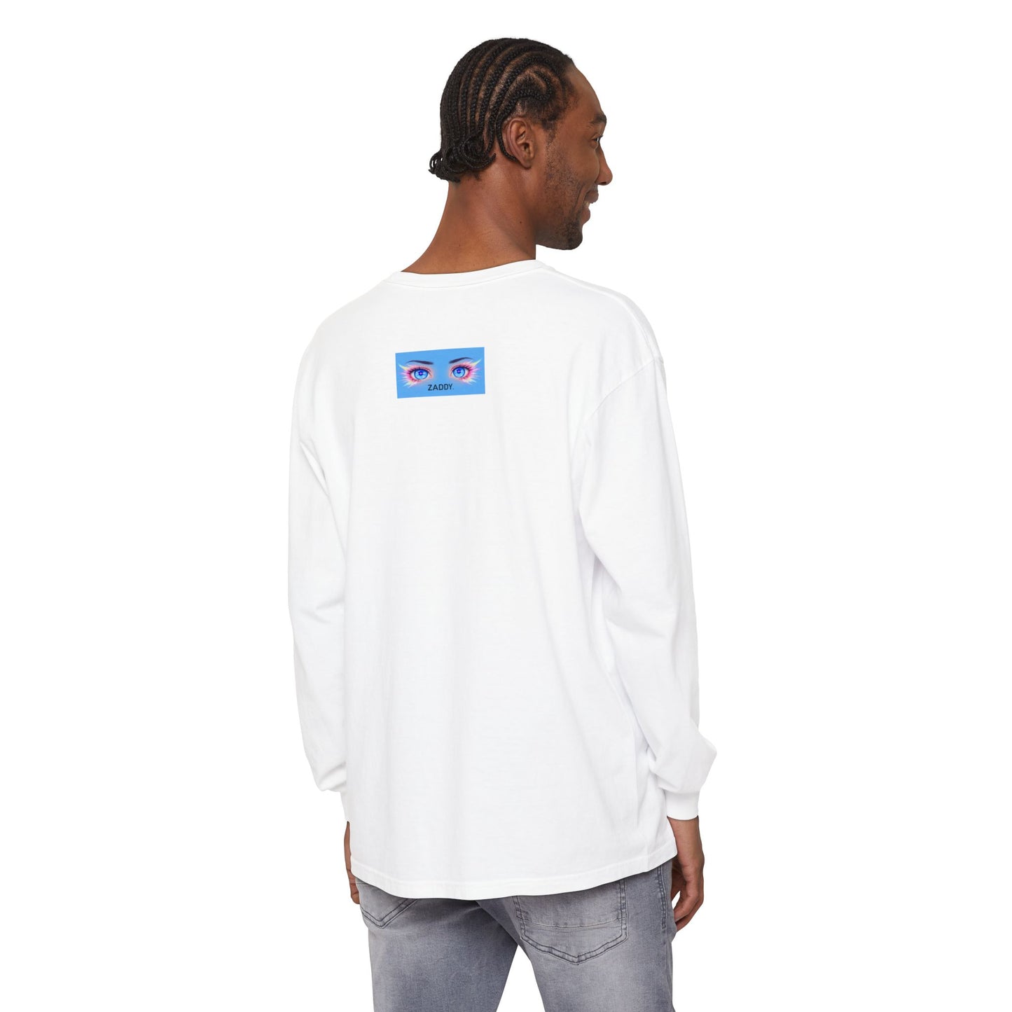 ZADDY Co. Unisex Garment-dyed Long Sleeve T-Shirt 1