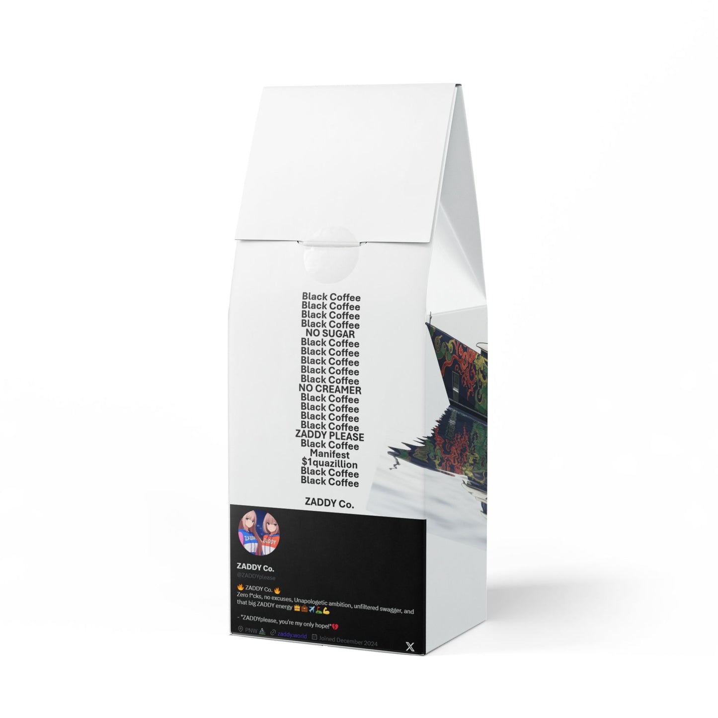 ZADDY Yacht 5 - Trapper Peak Decaf Coffee Blend (Medium Roast)