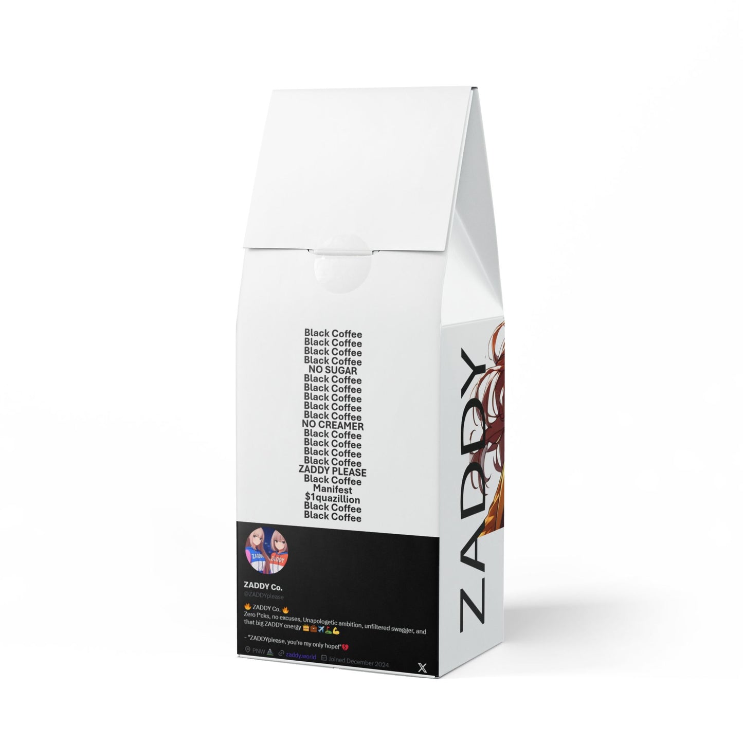 ZADDY Main Character 1 - Cascades Coffee Blend (Medium-Dark Roast)