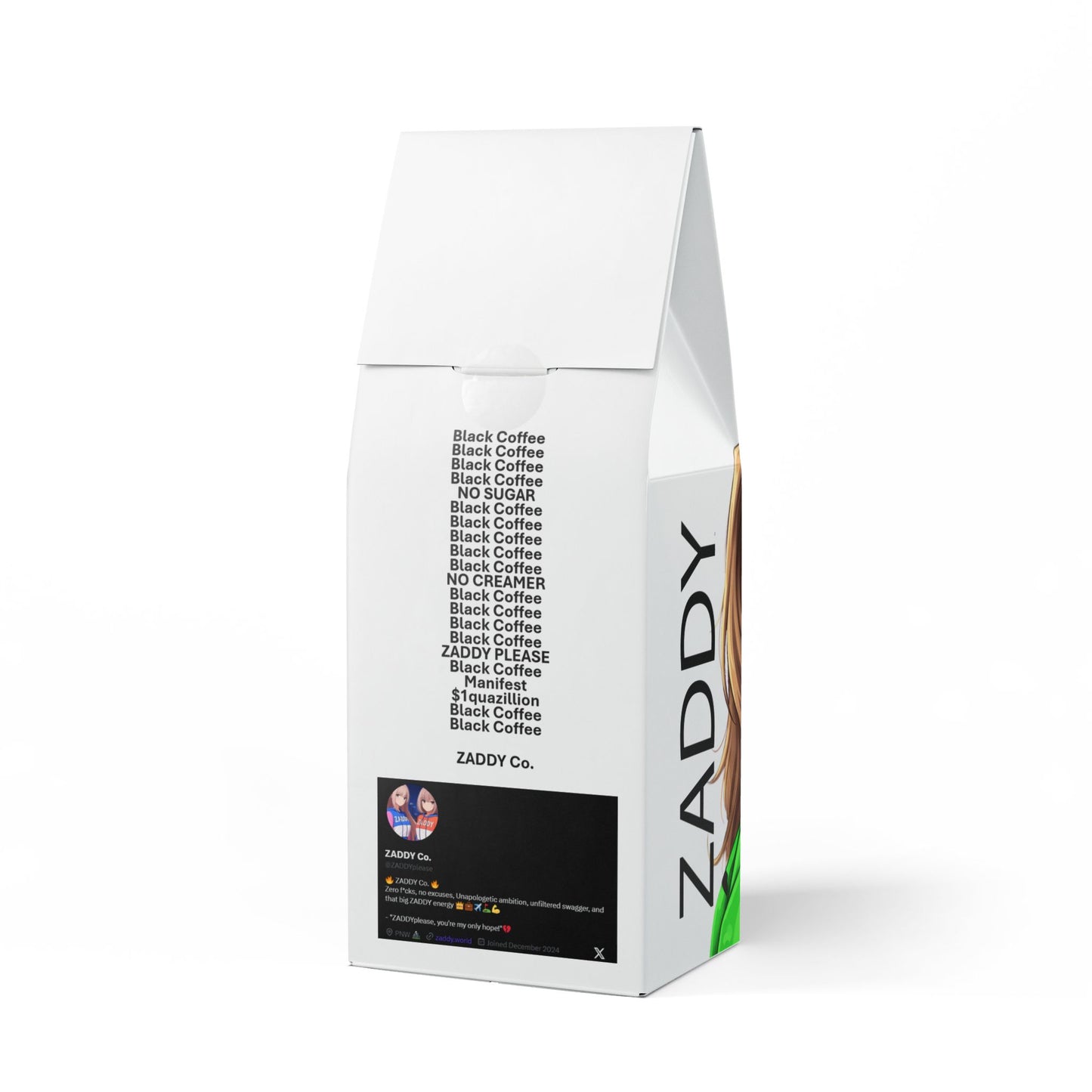 ZADDY Main Character Flathead Valley Coffee Blend (Medium-Dark Roast)