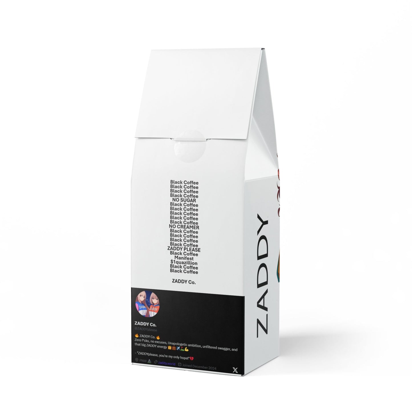 ZADDY Anime 2 - Flathead Valley Coffee Blend (Medium-Dark Roast)